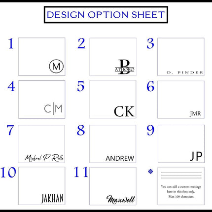 Men's Personalized Bifold Wallet