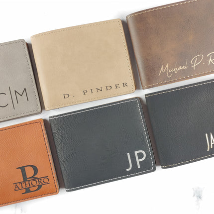 Men's Personalized Bifold Wallet