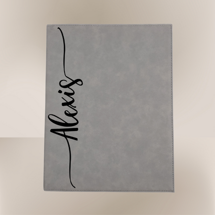 Personalized Leather Business Portfolio