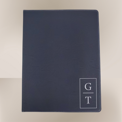Personalized Leather Business Portfolio
