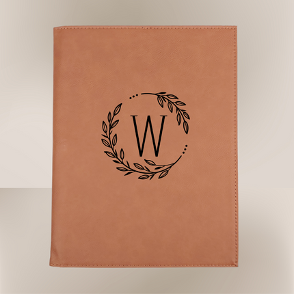 Personalized Leather Business Portfolio
