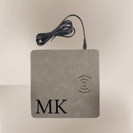 Personalized Leather Wireless Charging Mat