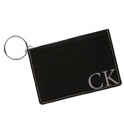 Personalized Leather ID Wallet