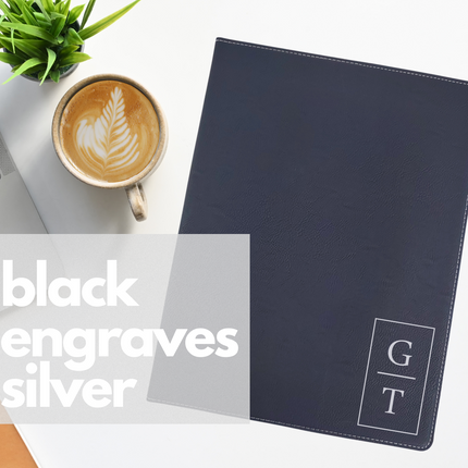 Personalized Leather Business Portfolio