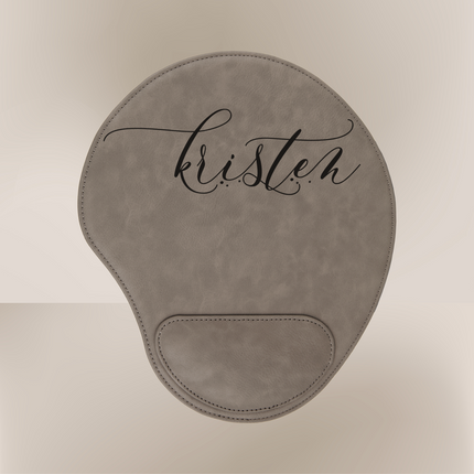Personalized Mouse Pad & Candle