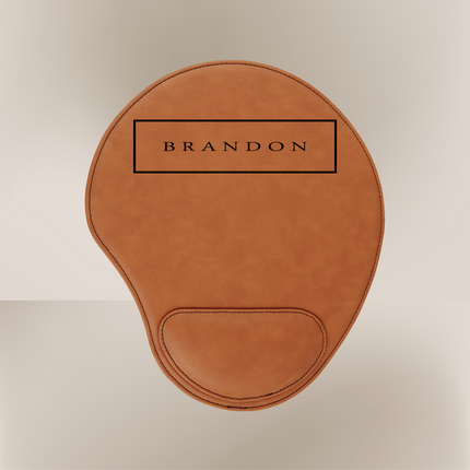 Personalized Mouse Pad & Candle