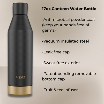 Personalized Portfolio & Stainless Steel Water Bottle