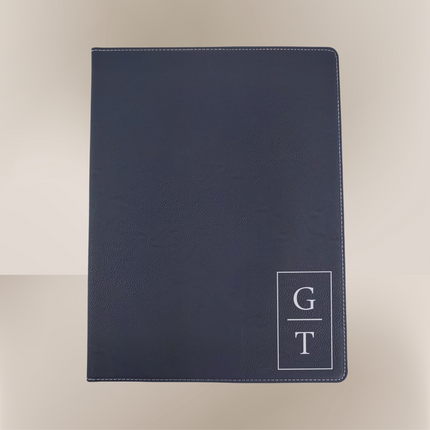 Personalized Vegan Leather Portfolio