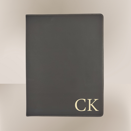 Personalized Vegan Leather Portfolio