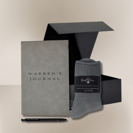 Personalized Journal & Socks