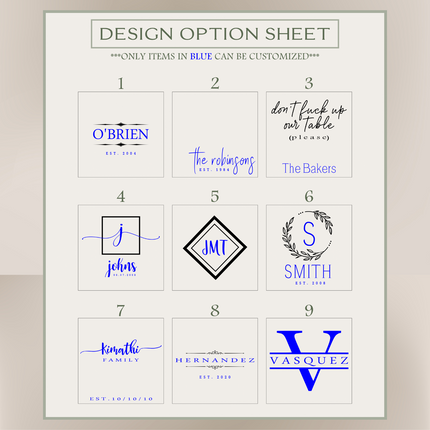 Personalized Square Coaster Set (set of 6) & Ceramic Mug