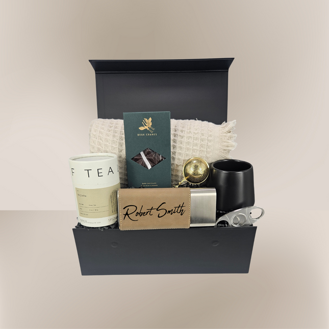 Luxe Evenings: Cigar & Comfort Gift Box