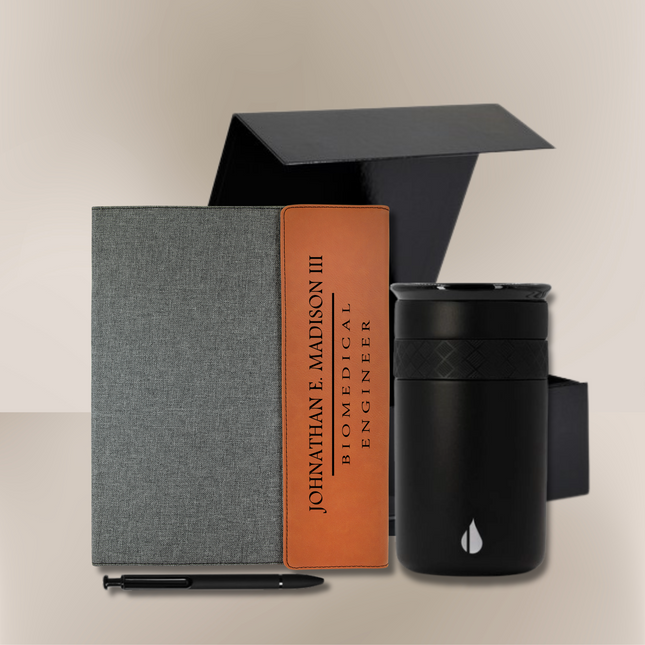 Personalized Portfolio & Pen with Insulated Tumbler