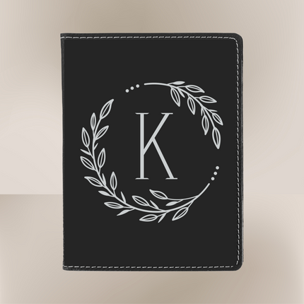 Personalized Leather Passport Holder