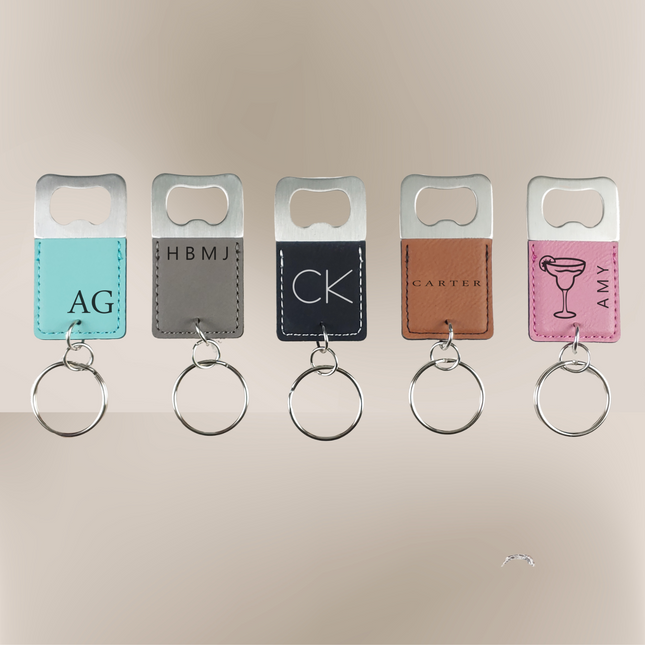 Personalized Bottle Opener Keychain