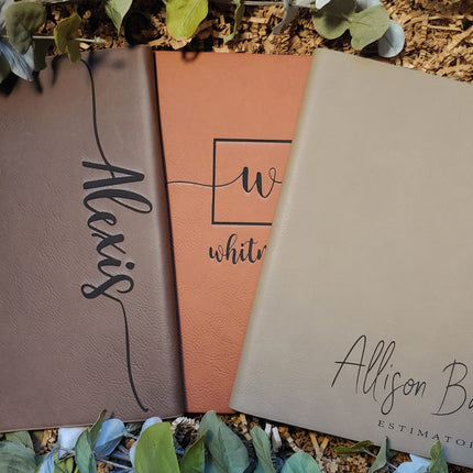 Personalized Engraved Leather Notebook, Custom Name Initials Lined Journal, Aesthetic Prayer Journal Customized, Leather Diary, Office Gifts