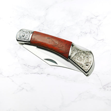 Personalized Engraved Pocket Knife, Custom Name Initials Folding Camping Knife, Hunter Hunting Knife, Groomsmen Gift, Best Man Proposal Gift