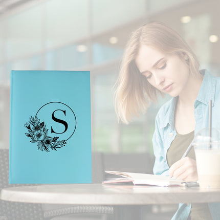 Personalized Leather Artist Sketchbook, Custom Name Design Engraved Blank Journal, Customized Unlined Notebook, Art Graduation Gifts