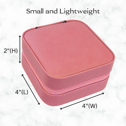 Personalized Leather Travel jewelry Case, Custom Name Jewelry Box, Bridesmaid Proposal Gifts, Girls Jewelry Organizer, Best Selling Items