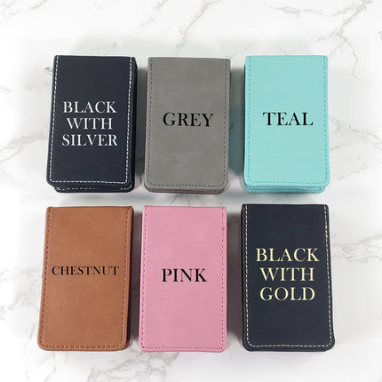 Personalized Manicure Set, Nail Kit Set, Custom Travel Manicure Tool Zipper Case, Cosmetic Grooming Kit, Bridesmaid Groomsmen Gifts
