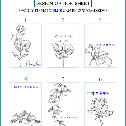 Personalized Flower Journal, Custom Journal, Engraved Journal, Leather Journal, Junk Journal, Gratitude Journal, Gift for Writer